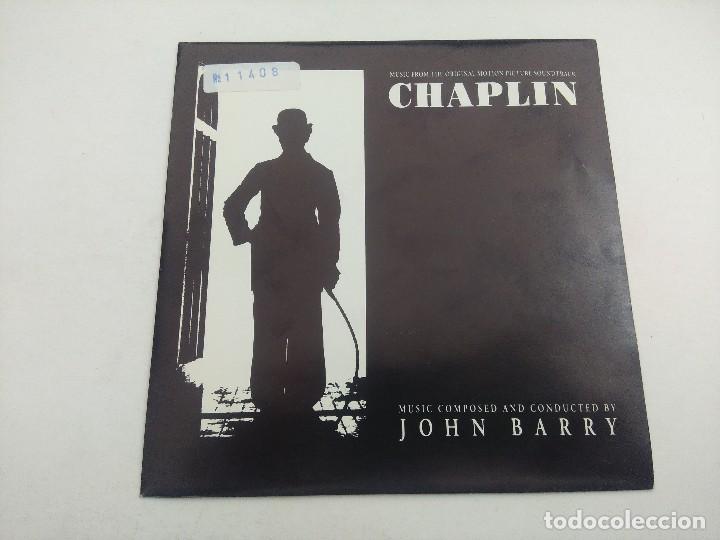 Discos de vinilo: SINGLE/JOHN BARRY/CHAPLIN/TEMA DE LA PELICULA/PROMOCIONAL. - Foto 1