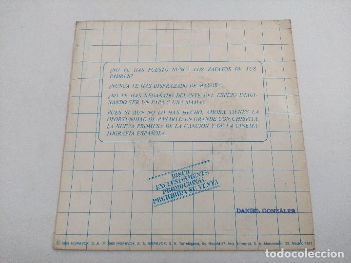 Discos de vinilo: SINGLE/CHISPITA Y SUS GORILAS/PROMOCIONAL. - Foto 3