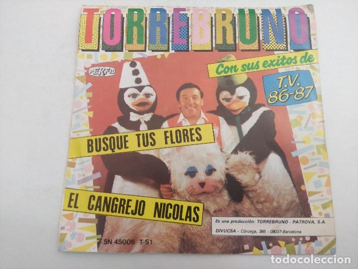 Discos de vinilo: SINGLE/TORREBRUNO Y SUS EXITOS DE TV 1986/87. - Foto 3