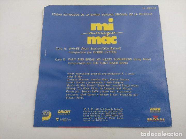 Discos de vinilo: SINGLE/WAVES/MI AMIGO MAC. - Foto 3