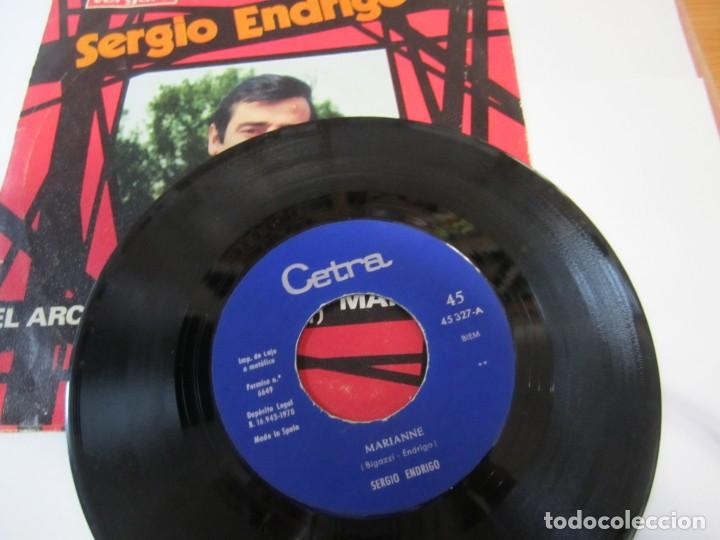 Discos de vinilo: disco vinilo single sergio endrigo el araca de noe - Foto 2