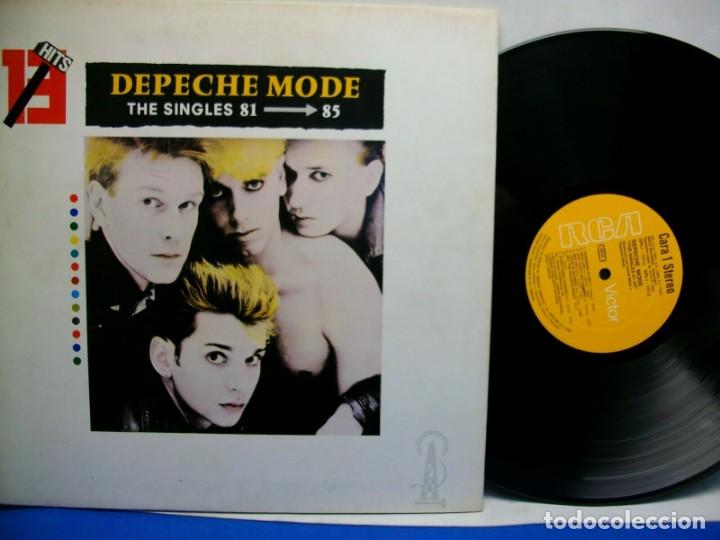 Discos de vinilo: DEPECHE MODE THE SINGLES 81-85 VINYL LP - Foto 1