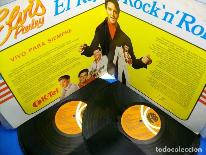 Discos de vinilo: ELVIS PRESLEY SUS 40 MAYORES EXITOS LP - Foto 3