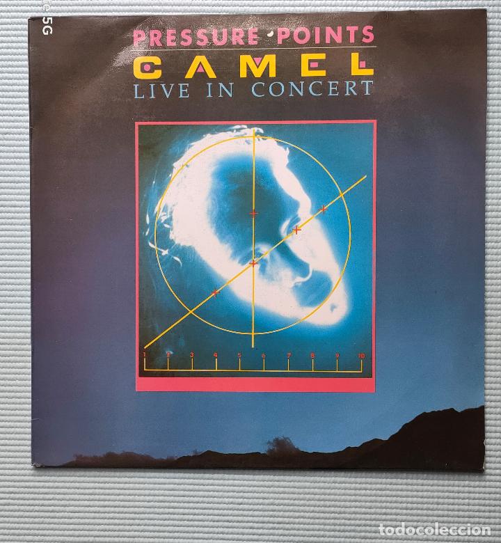 Discos de vinilo: CAMEL - PRESSURE POINTS , LIVE IN CONCERT - Foto 1