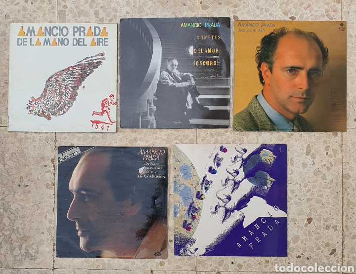 Discos de vinilo: AMANCIO PRADA LPS - LOTE DE 5 DISCOS DE VINILO - Foto 1