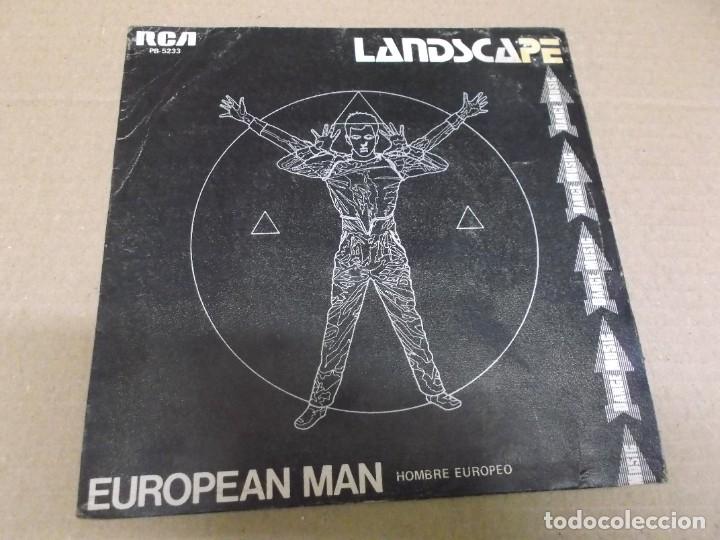 Discos de vinil: LANDSCAPE (SN) EUROPEAN MAN A&Ntilde;O 1981 &ndash; EDICION PROMOCIONAL