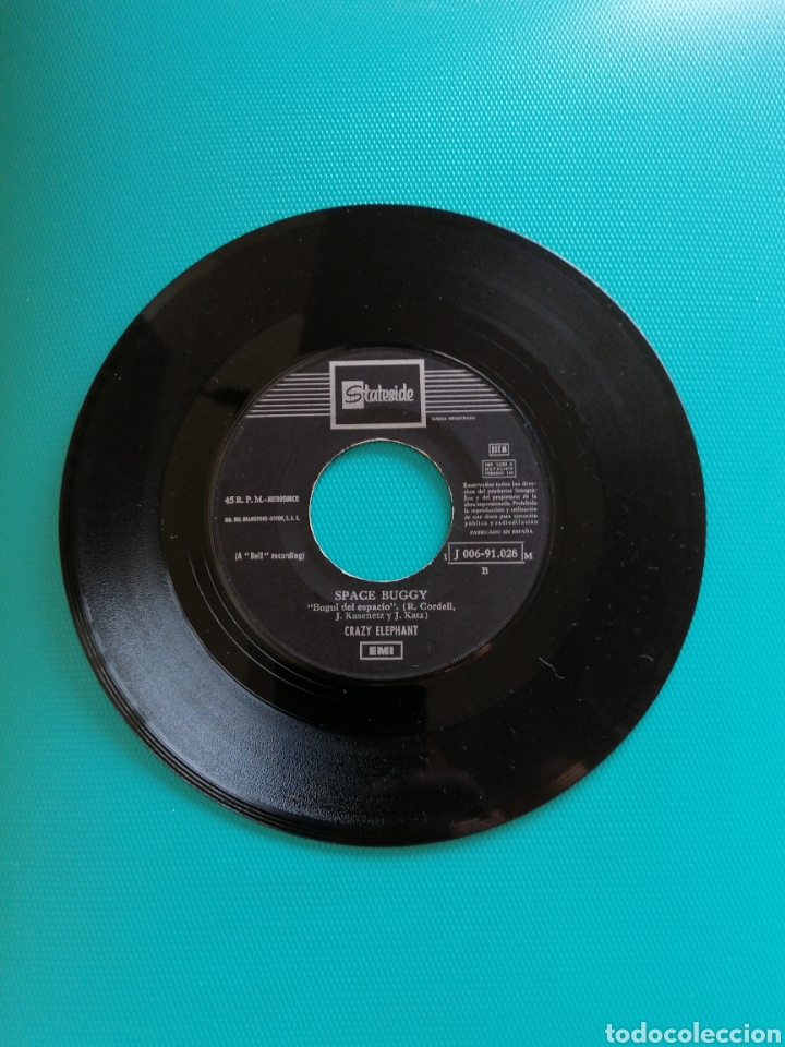 Discos de vinilo: Crazy Elephant - theres a better day a comin - Spacy buggy 1970 - Foto 2