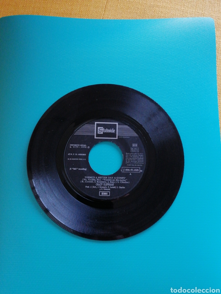 Discos de vinilo: Crazy Elephant - theres a better day a comin - Spacy buggy 1970 - Foto 1