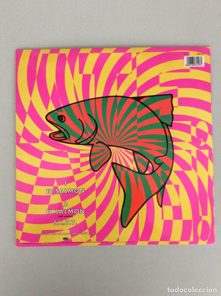 Discos de vinilo: Las m&aacute;quinas. El salmon - Foto 2