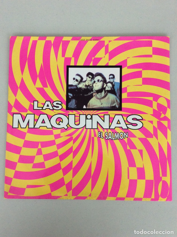 Discos de vinilo: Las m&aacute;quinas. El salmon - Foto 1