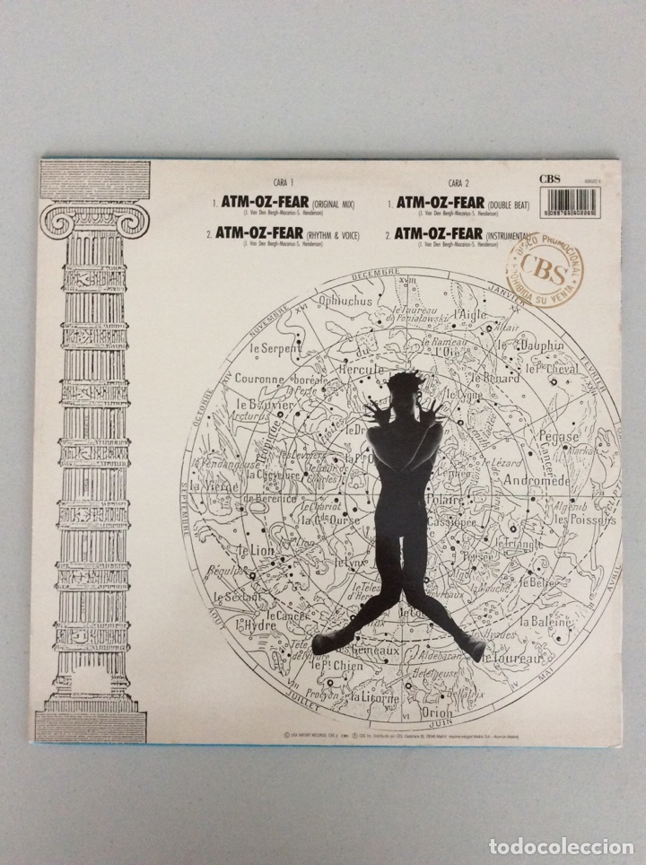 Discos de vinilo: Atm oz fear. The atmosphere introducing mae b - Foto 2