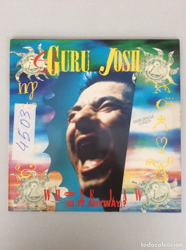 Discos de vinilo: Gur&uacute; josh. Whose law (is it anyway) - Foto 1
