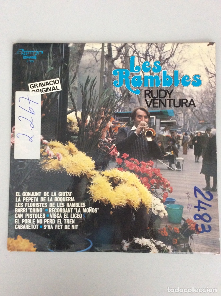 Discos de vinilo: Les Rambles. Rudy Ventura. - Foto 1