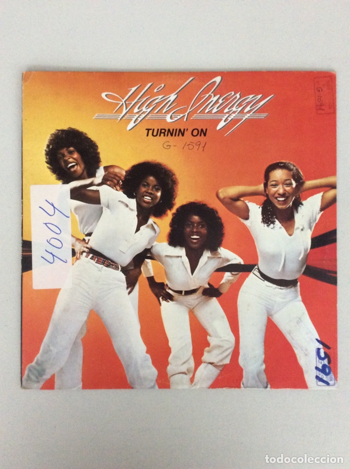 Discos de vinilo: High energy. Turnin &lsquo; on&rsquo; - Foto 1