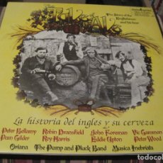 Discos de vinilo: LP LA HISTORIA DEL INGLÉS Y SU CERVEZA GUIMBARDA 22041/42 SPAIN DOBLE LP TALE OF ALE. Lote 269372418
