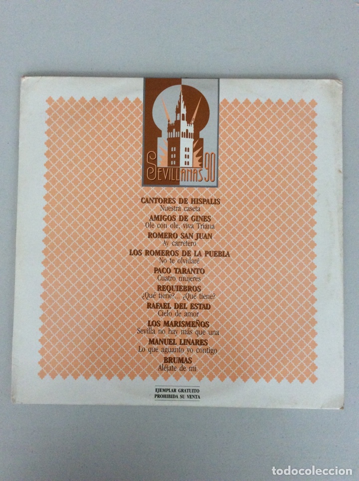 Vinyl-Schallplatten: Sevillanas 90