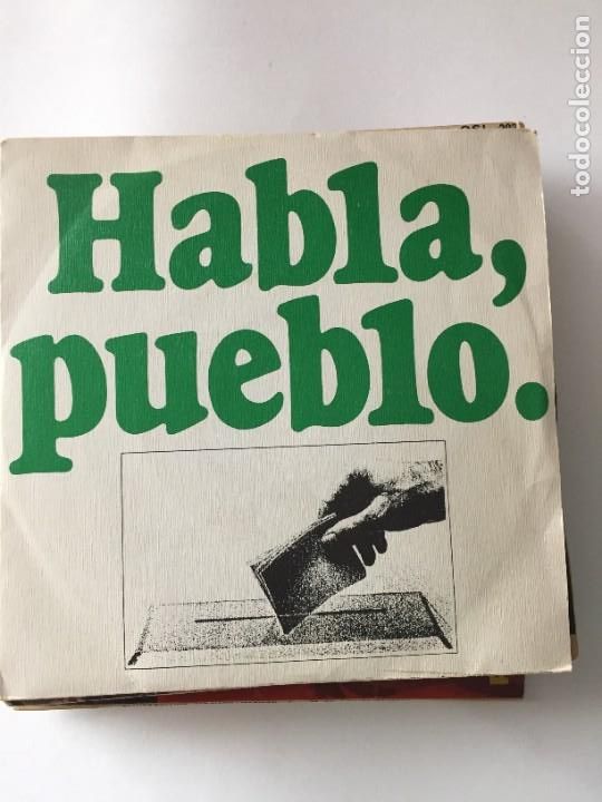 Discos de vinilo: HABLA PUEBLO ALVARO NIETO