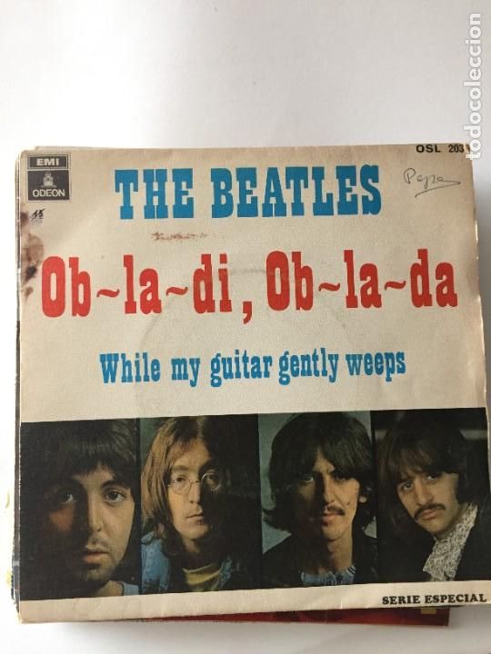 Discos de vinilo: THE BEATLES OB LA DI, OB LA DA - Foto 1
