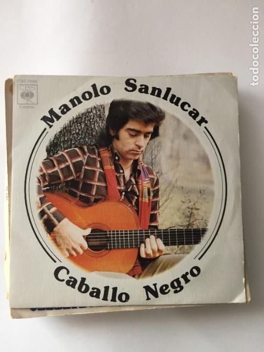 Discos de vinilo: MANOLO SANLUCAR CABALLO NEGRO - Foto 1