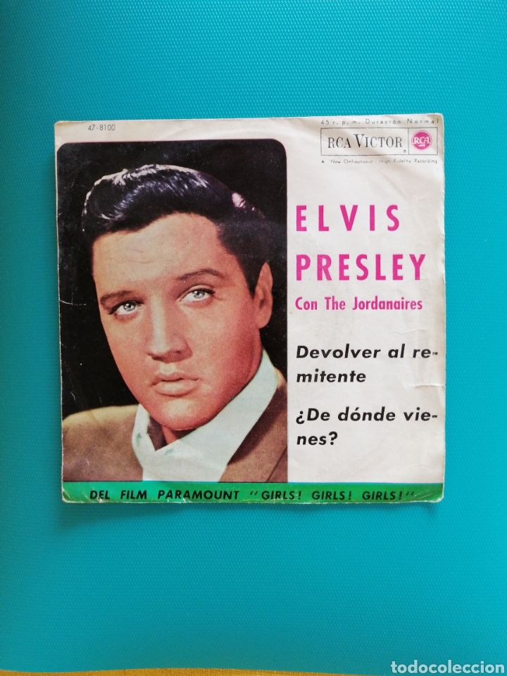Discos de vinilo: Devolver al remitente/De donde vienes. 1962 - Foto 1
