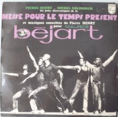 Discos de vinilo: PIERRE HENRY - MISSE POUR LE TEMPS PRESENT (LP PHILIPS 1970 ESPAÑA) MUY BUEN ESTADO. Lote 269411133