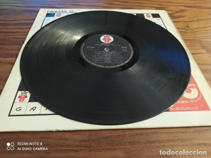 Discos de vinilo: RARO. Disco LP de vinilo COCKTAIL 83. Disco dance discoteca - Foto 3