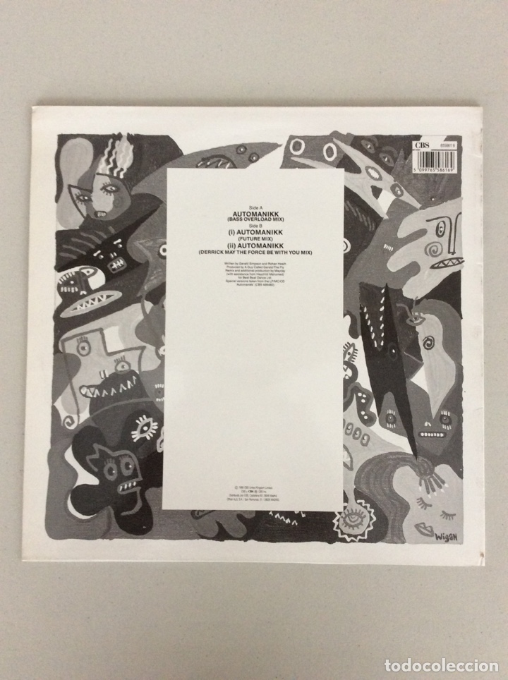 Discos de vinilo: A guy called Gerald. Automanikk. (Bass overload mix) - Foto 2