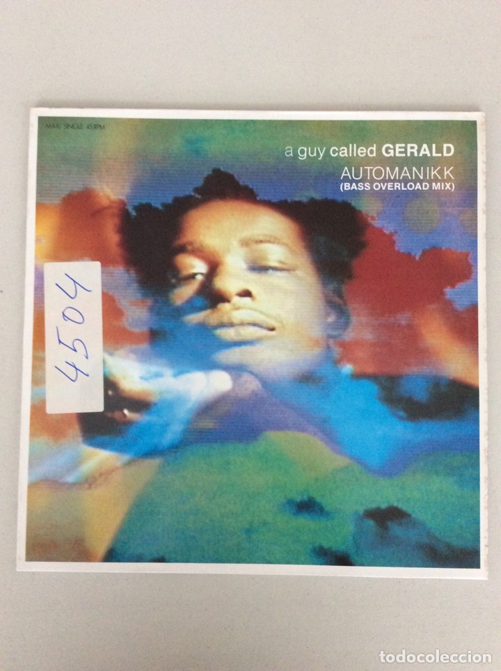 Discos de vinilo: A guy called Gerald. Automanikk. (Bass overload mix) - Foto 1