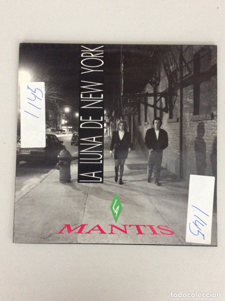 Discos de vinilo: La luna de New York. La Mantis. - Foto 1