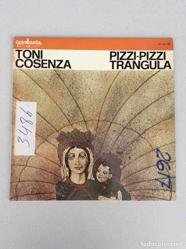 Disques de vinyle: Toni Cosenza. Pizzi-Pizzi Trangula