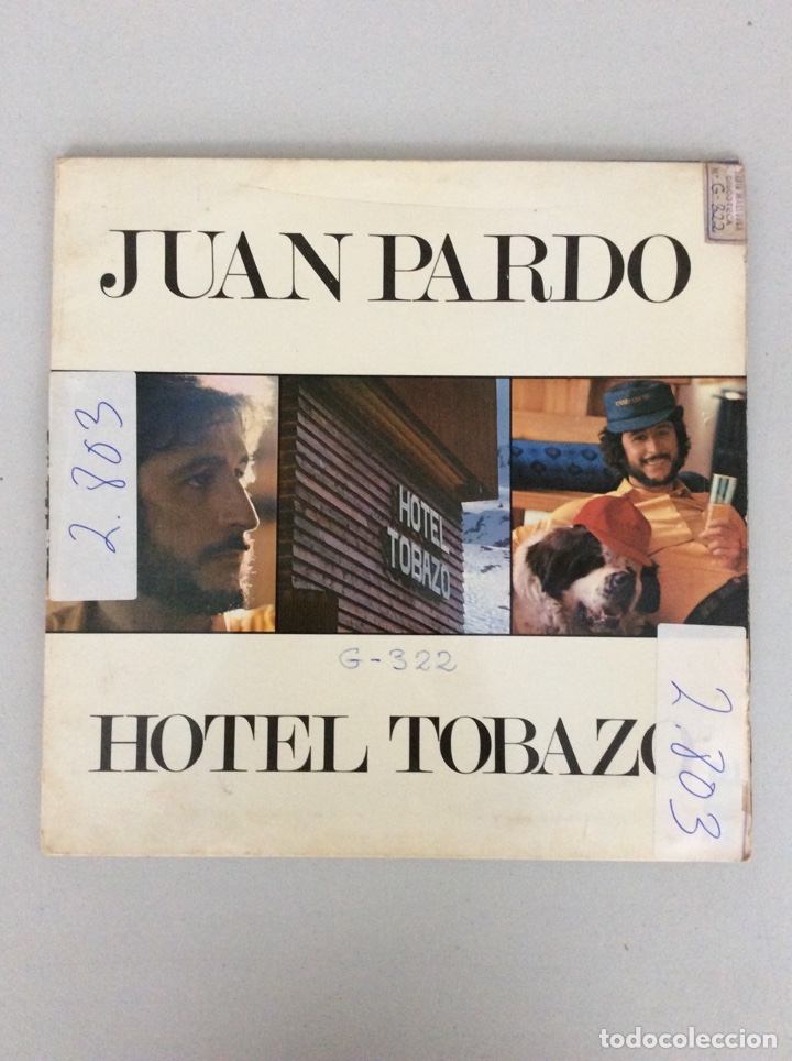 Discos de vinilo: Juan Pardo. Hotel Tobazo - Foto 1