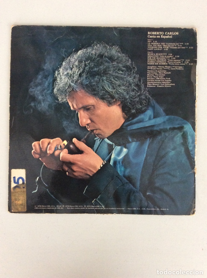 Discos de vinilo: Roberto Carlos, canta en Espa&ntilde;ol. - Foto 2