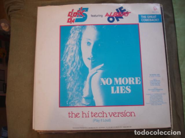 Discos de vinilo: Clock On 5 Featuring Albert One No More Lies - Foto 2