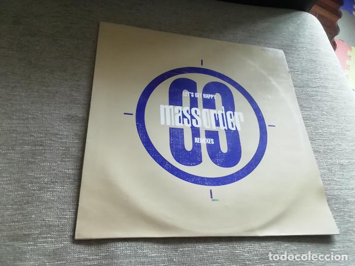 Discos de vinilo: Mass order-lets get happy remixes. maxi - Foto 1