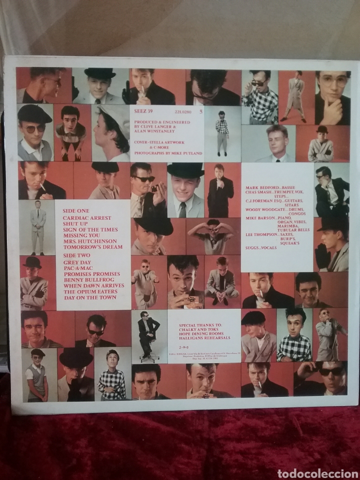Discos de vinilo: MADNESS 1981 . Edipsa Records Barcelona - Foto 2
