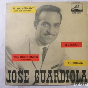 Muere José Guardiola, el primer cantante pop español Muere José Guardiola, el primer cantante pop español