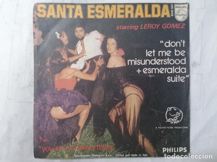 Discos de vinilo: DISCO SINGLE, SANTA ESMERALDA, A&Ntilde;O 1977, PHILIPS - Foto 2