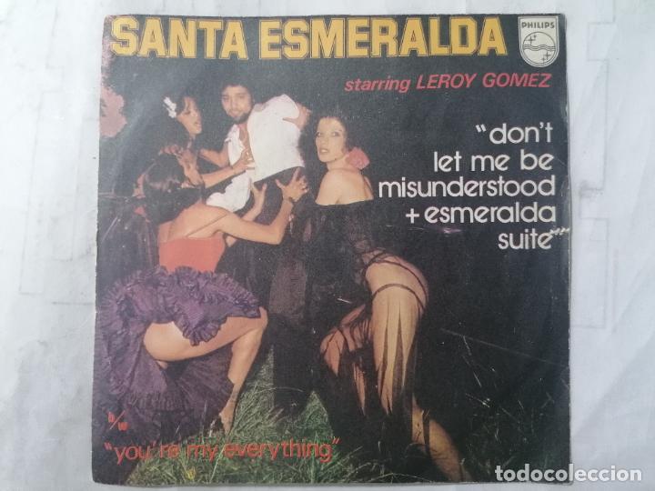 Discos de vinilo: DISCO SINGLE, SANTA ESMERALDA, A&Ntilde;O 1977, PHILIPS - Foto 1