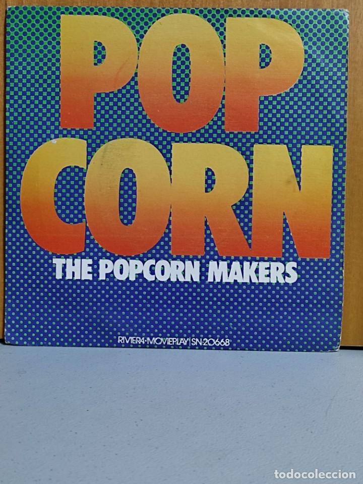 Discos de vinilo: Popcorn Makers. Pop corn/ Toad in the hole. Riviera, Spain 1972 single - Foto 1