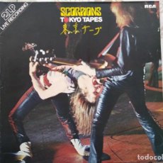Discos de vinilo: SCORPIONS. TOKIO TAPES. LIVE DOBLE. SPAIN 78.. Lote 269693808