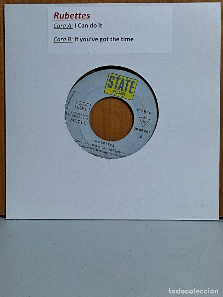 Discos de vinilo: RUBETTES - I CAN DO IT - SINGLE DE VINILO EDICION ESPA&Ntilde;OLA - Foto 1