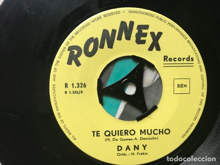 Discos de vinilo: Ronnex. Maria L&rsquo;amour. Dany&hellip; - Foto 4