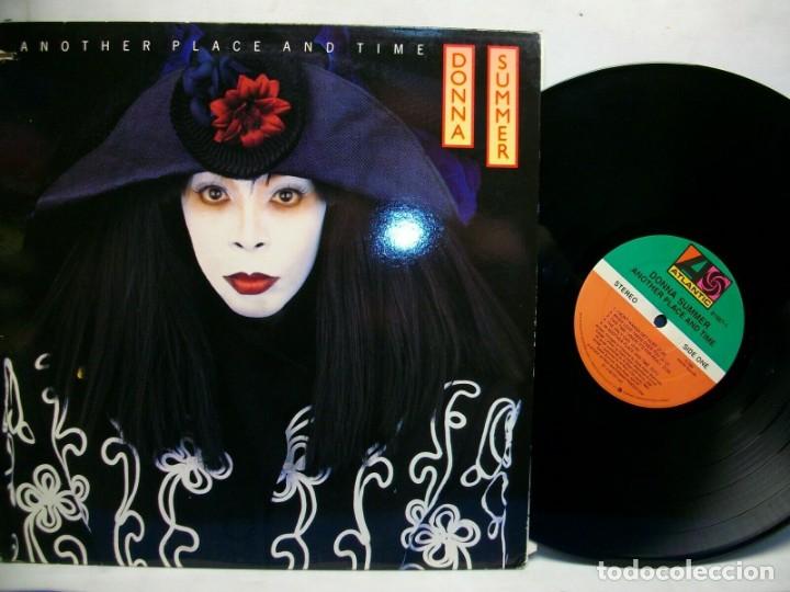 Discos de vinilo: DONNA SUMMER ANOTHER PLACE AND TIME VINYL LP - Foto 1
