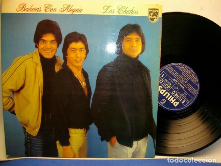 Discos de vinilo: LOS CHICHOS BAILAR&Aacute;S CON ALEGRIA LP - Foto 3
