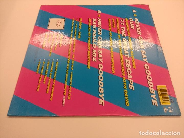 Discos de vinilo: VINILO MAXI/THE COMMUNARDS/NEVER CAN SAY GOODBYE/REMIX. - Foto 3