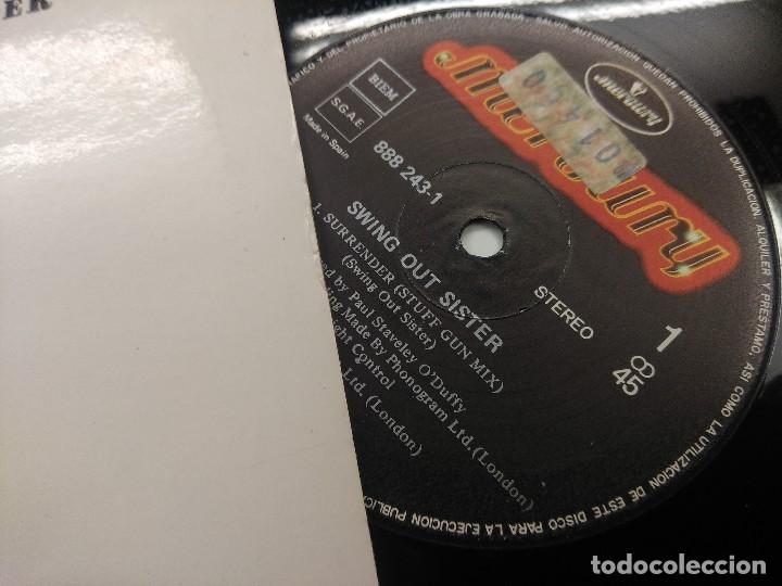 Discos de vinilo: VINILO MAXI/SWING OUT SISTER/SURRENDER. - Foto 2