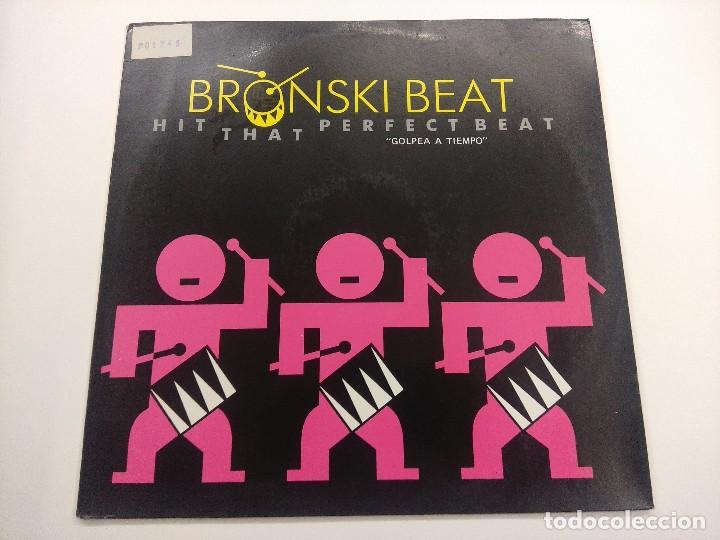 Discos de vinilo: VINILO MAXI/BRONSKI BEAT/HIT THAT PERFECT BEAT. - Foto 1