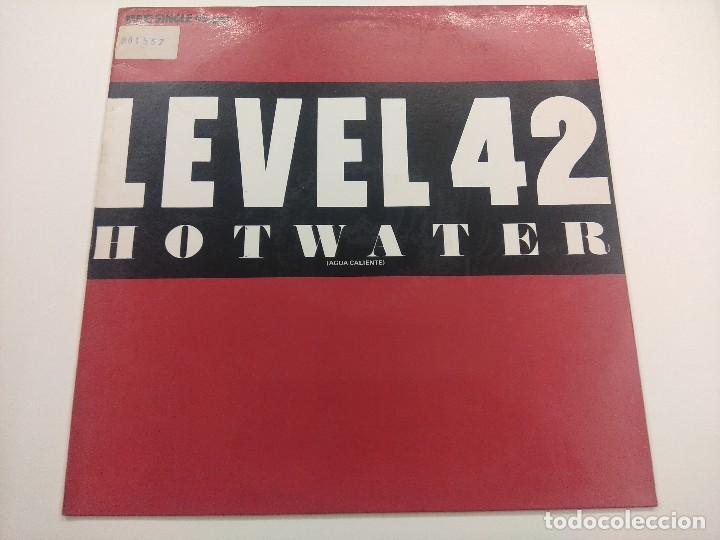 Discos de vinilo: VINILO MAXI/LEVEL 42/HOTWATER. - Foto 1