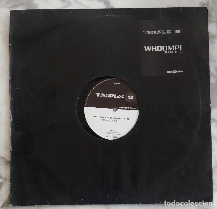 Discos de vinilo: TRIPLE S. WHOOMP ( THERE IT IS ). MAXI SINGLE 2 TEMAS - Foto 1