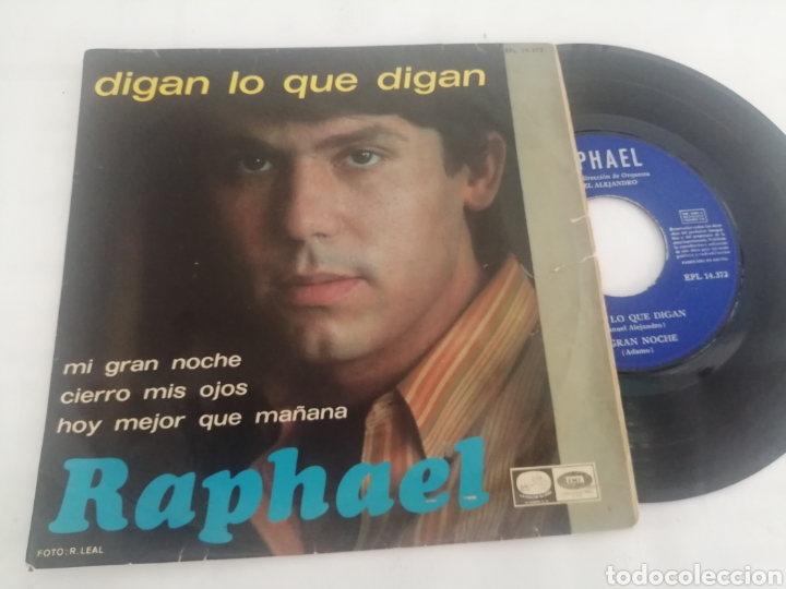 Discos de vinilo: RAPHAEL. DIGAN LO QUE DIGAN - Foto 1